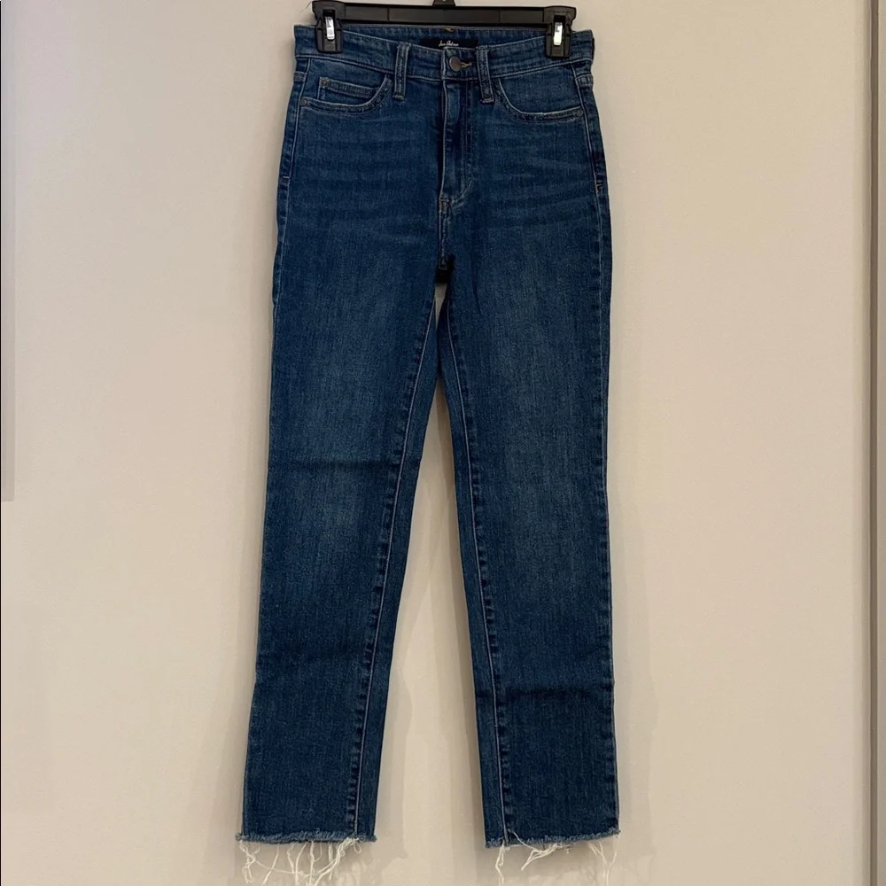 Sam Edelman The Stiletto Straight High Rise Ankle Jeans Medium Wash 2 / 26